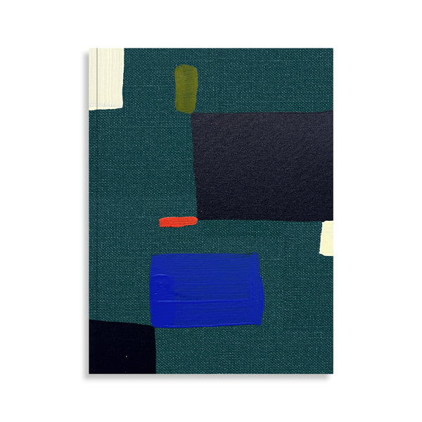 Green Square Softcover Medium A5 Notebook
