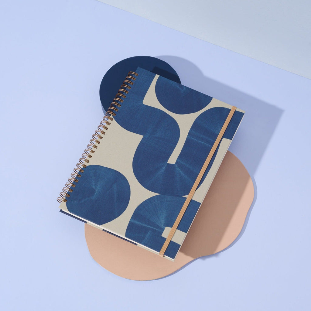 Indigo Composition B5 Notebook Moglea