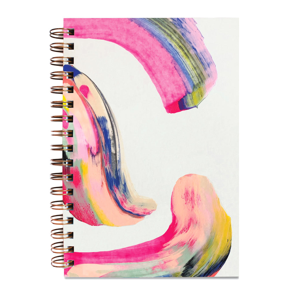 Painted Notebook Candy Swirl Moglea